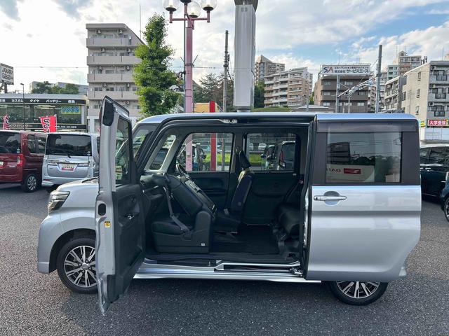 タントカスタムＸ　トップエディションＳＡII　　純正ナビ・雹害車保証　まごころ保証　１年間・走行距離無制限付き・７インチナビ・バックカメラ・ドラレコ・ＥＴＣ装備・ＬＥＤヘッドライト装備（東京都）の中古車