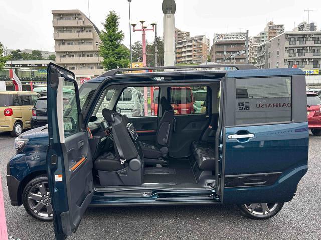 タントファンクロスターボ ナビ・ドラレコ・ETC・バックカメラ付保証 新車保証・まごころ保証 1年間・走行距離無制限付き・7インチナビ・バックカメラ・ドラレコ・ETC装備・LEDヘッドライト装備(東京都)の中古車