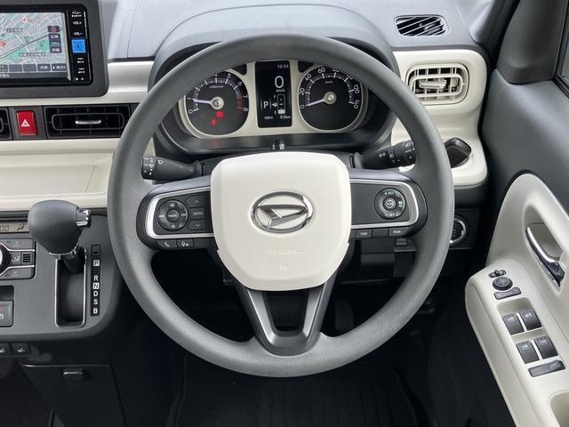 ムーヴキャンバスストライプスＧターボ　純正ナビ・バックカメラ・ドラレコ保証　新車保証・まごころ保証　１年間・走行距離無制限付き・７インチナビ・バックカメラ・ドラレコ・ＥＴＣ装備・ＬＥＤヘッドライト（東京都）の中古車
