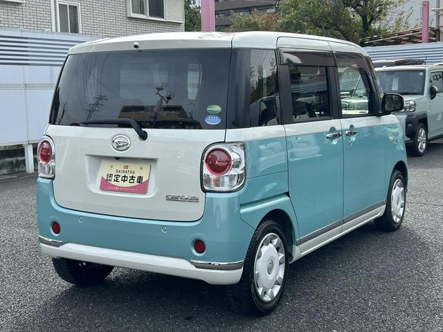 ムーヴキャンバスＸメイクアップリミテッド　ＳＡIII保証　まごころ保証　１年間・走行距離無制限付き　ナビ・パノラマカメラ・ドラレコ・ＥＴＣ装備・スマートアシスト装備・両ドアスライドドア（東京都）の中古車