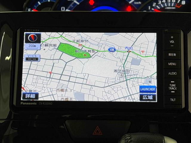 タントカスタムＲＳトップエディションＳＡII　ナビ　ＥＴＣ保証　１年間・距離無制限付き　社外ナビゲーション　バックカメラ　ＥＴＣ　社外ドライブレコーダー　両側電動スライドドア　キーフリーシステム　アルミホイール　アイドリングストップ（東京都）の中古車