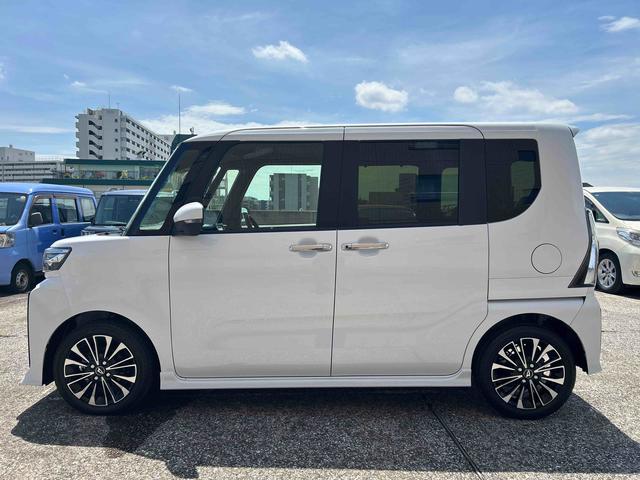 タントカスタムＲＳ　両側電動スライドドア保証　１年間・距離無制限付き（東京都）の中古車