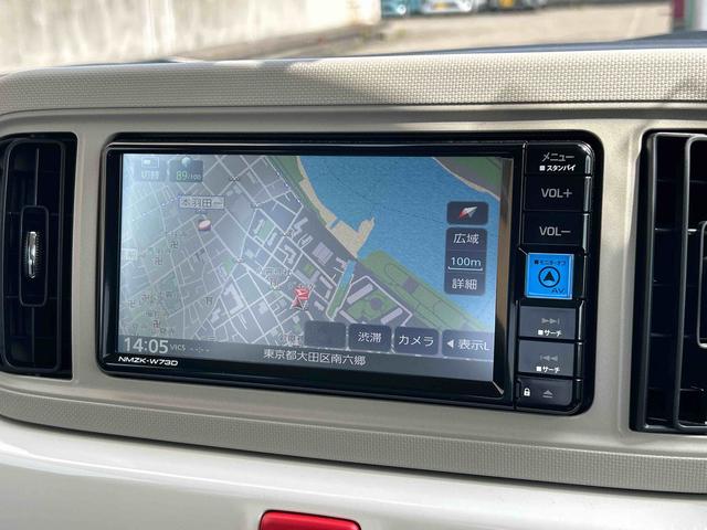 ミラトコットＧ　ＳＡIII　純正ナビ　ＥＴＣ　ドライブレコーダー保証　新車保証・まごころ保証　１年間・走行距離無制限付き　純正７インチナビ　ＥＴＣ車載器　ドライブレコーダー　前席シートヒーター　サイドエアバッグ　パノラマモニター　キーフリーシステム（東京都）の中古車