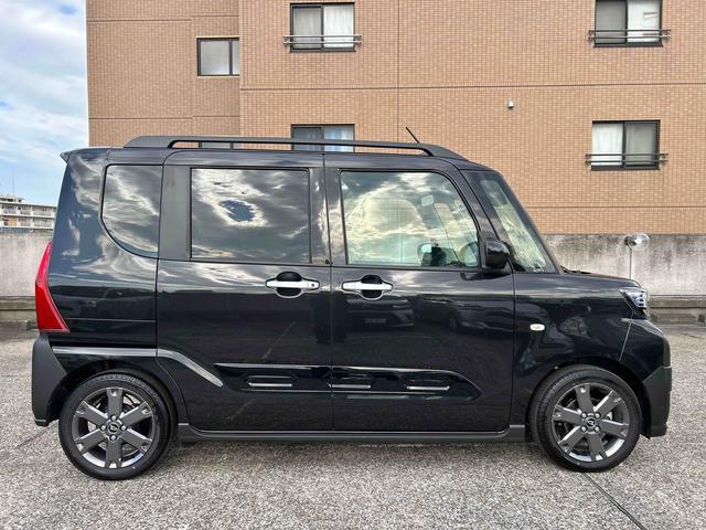 タントファンクロスターボ　前席シートヒーター　両側電動スライドドア保証　新車保証・まごころ保証　１年間・走行距離無制限付き　前席シートヒーター　電動パーキングブレーキ　キーフリーシステム　両側電動スライドドア　ＬＥＤヘッドランプ　ＬＥＤフォグランプ（東京都）の中古車