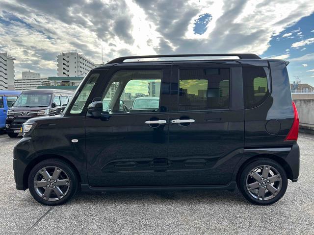 タントファンクロスターボ　前席シートヒーター　両側電動スライドドア保証　新車保証・まごころ保証　１年間・走行距離無制限付き　前席シートヒーター　電動パーキングブレーキ　キーフリーシステム　両側電動スライドドア　ＬＥＤヘッドランプ　ＬＥＤフォグランプ（東京都）の中古車