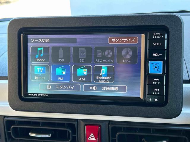 ムーヴキャンバスストライプスＧ　純正ナビ　ＥＴＣ　ドライブレコーダー保証　新車保証・まごころ保証　１年間・走行距離無制限付き　純正７インチナビ　ＥＴＣ車載器　ドライブレコーダー　バックカメラ　キーフリーシステム　両側電動スライドドア　オートライト　オートエアコン（東京都）の中古車