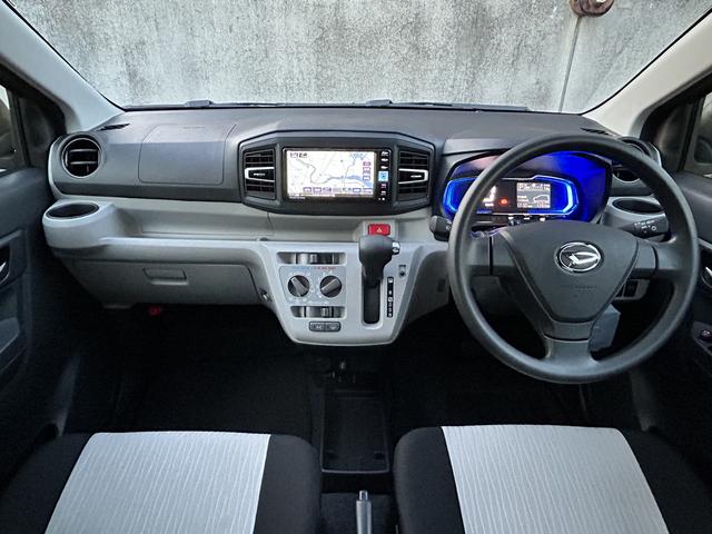 ミライースＸ　ＳＡIII７インチナビ・バックカメラ・ドラレコ装備保証　新車保証・まごころ保証　１年間・走行距離無制限付き（東京都）の中古車