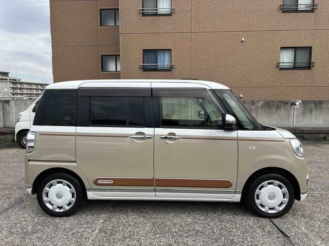 ムーヴキャンバスGブラックインテリアリミテッドSAIII 4WD ナビ保証 新車保証・まごころ保証 1年間・走行距離無制限付き 純正8インチナビ ETC車載器 ドライブレコーダー パノラマモニター 両側電動スライドドア LEDヘッドランプ 4WD アイドリングストップ(東京都)の中古車