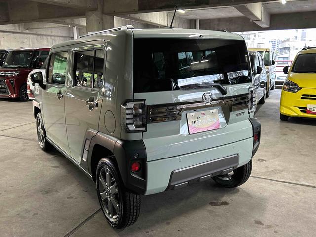 タフトＧターボ　ダーククロムベンチャー保証　新車保証・まごころ保証　１年間・走行距離無制限付き（東京都）の中古車