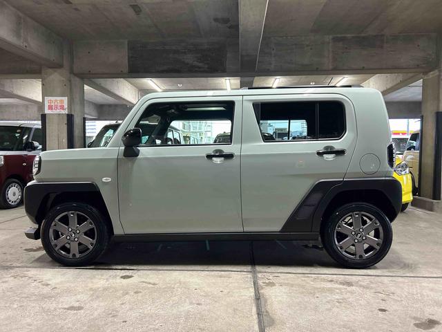 タフトＧターボ　ダーククロムベンチャー保証　新車保証・まごころ保証　１年間・走行距離無制限付き（東京都）の中古車