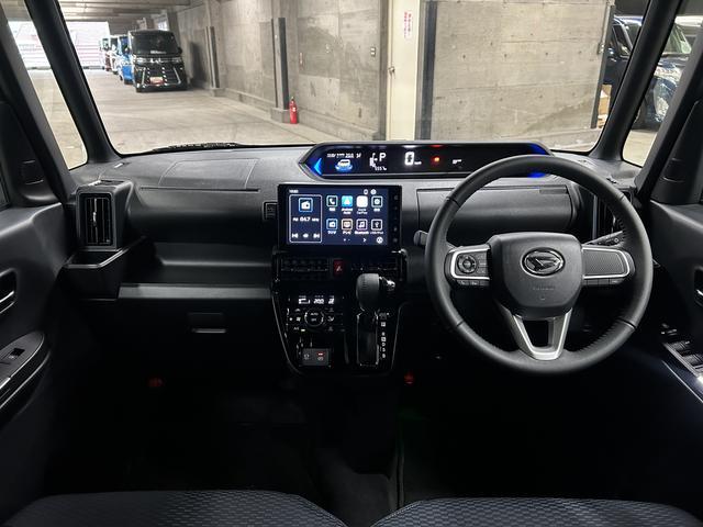 タントカスタムＲＳ　９インチディスプレイオーディオ装備保証　新車保証・まごころ保証　１年間・走行距離無制限付き・９インチディスプレイオーディオ装備・バックカメラ・ＬＥＤヘッドライト装備・シートヒーター装備（東京都）の中古車