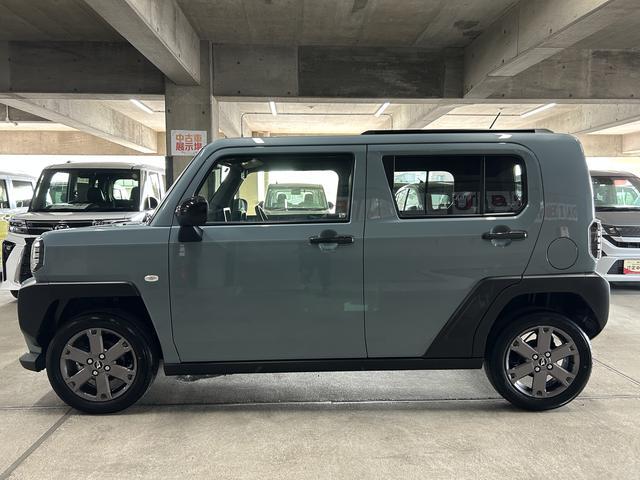 タフトG ダーククロムベンチャー保証 新車保証・まごころ保証 1年間・走行距離無制限付き・パノラマカメラ・LEDヘッドライト装備・LEDフォグ装備・シートヒーター装備・アダプティブクルーズコントロール装備(東京都)の中古車