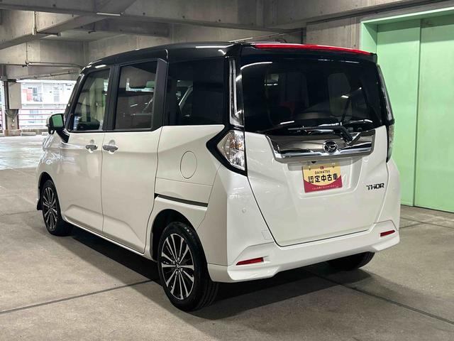 トールカスタムG ターボ9インチディスプレイオーディオ装備保証 新車保証・まごころ保証 1年間・走行距離無制限付き・9インチディスプレイオーディオ装備・パノラマカメラ装備・LEDヘッドライト装備(東京都)の中古車