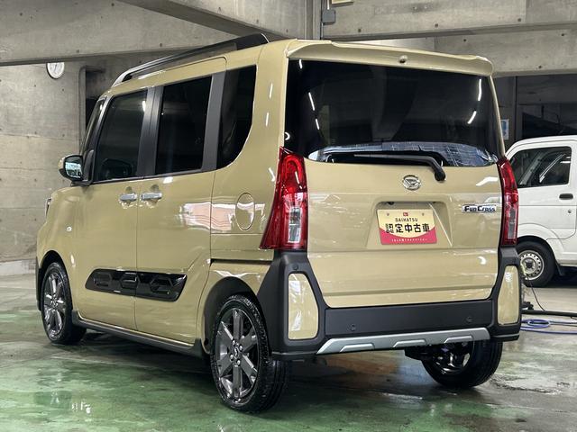 タントファンクロスターボ 9インチディスプレイオーディオ装備保証 新車保証・まごころ保証 1年間・走行距離無制限付き・9インチディスプレイオーディオ装備・バックカメラ・LEDヘッドライト装備(東京都)の中古車
