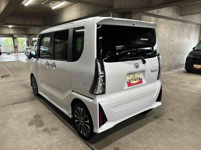 タントカスタムＲＳ７インチナビ・バックカメラ・ドラレコ・ＥＴＣ装備保証　新車保証・まごころ保証　１年間・走行距離無制限付き・７インチナビ・バックカメラ・ドラレコ・ＥＴＣ装備・ＬＥＤヘッドライト装備・ＬＥＤフォグ装備・シートヒーター装備（東京都）の中古車