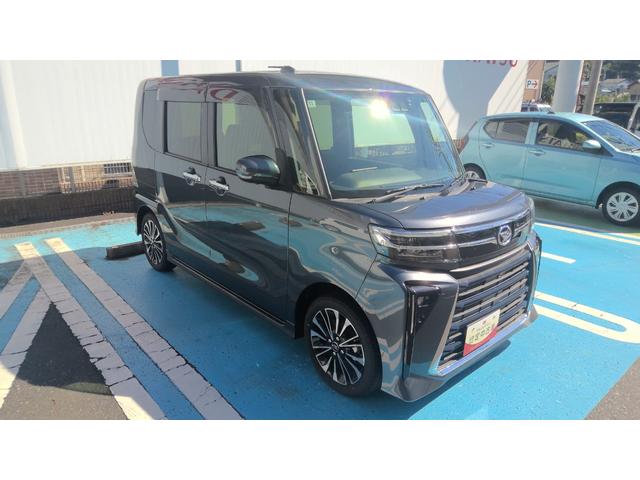 タントカスタムＲＳ１０インチ純正カーナビ　ドラレコ　パノラマモニター対応　ミラクルオープンドア　両側オートスライドドア　電動パーキングブレーキ　ステアリングスイッチ　シートヒーター　オートエアコン　コーナーセンサー（神奈川県）の中古車