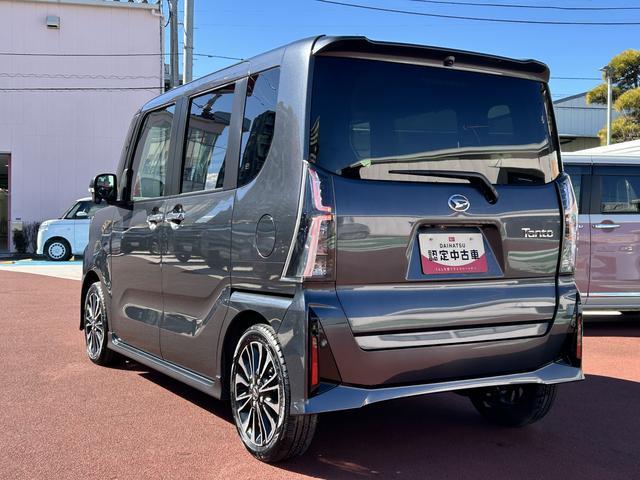 タントカスタムＲＳ　シートヒーター　シートバックテーブル保証１年間距離無制限付き・ターボ・両側電動スライドドア・全方位カメラ・シートヒーター・シートバックテーブル・ＬＥＤフォグランプ・ＬＥＤヘッドランプ（東京都）の中古車