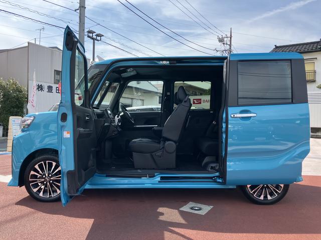 タントカスタムＲＳターボ・両側電動スライドドア・シートヒーター・全方位カメラ（東京都）の中古車