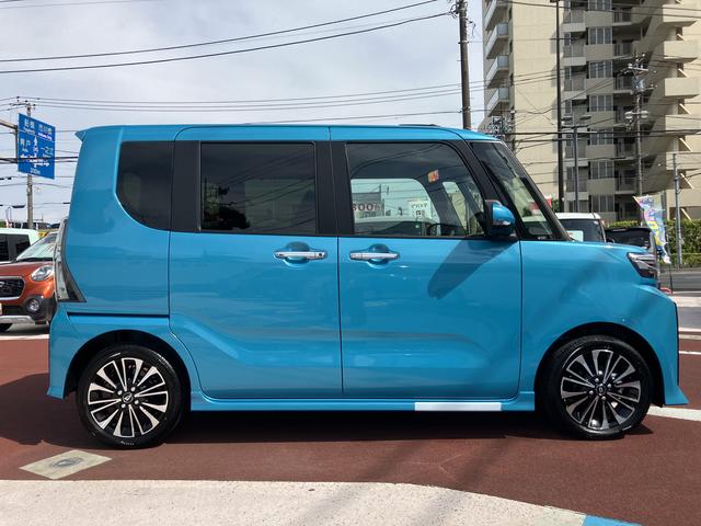 タントカスタムＲＳターボ・両側電動スライドドア・シートヒーター・全方位カメラ（東京都）の中古車