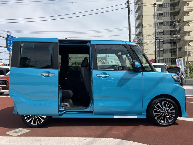タントカスタムＲＳターボ・両側電動スライドドア・シートヒーター・全方位カメラ（東京都）の中古車