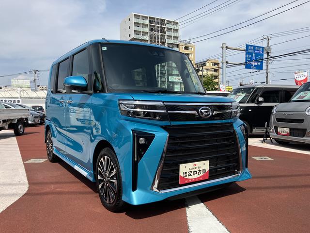 タントカスタムＲＳターボ・両側電動スライドドア・シートヒーター・全方位カメラ（東京都）の中古車