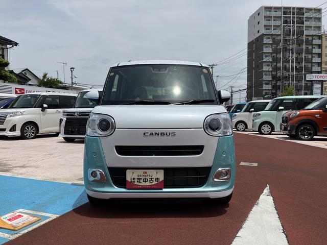 ムーヴキャンバスストライプスＧターボフルセグナビ・全周囲カメラ・ドラレコ・クルーズコントロール・両側電動スライドドア・シートヒーター（東京都）の中古車