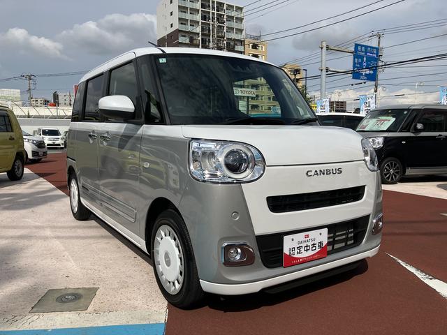 ムーヴキャンバスストライプスＧターボフルセグナビ・バックカメラ・ドラレコ・クルーズコントロール・ＥＴＣ・シートヒーター（東京都）の中古車