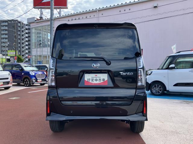 タントカスタムＲＳ　シートヒーター　電動スライドドア保証１年間距離無制限付き・ターボ・パノラマカメラ・シートヒーター・電動パーキングブレーキ・シートバックテーブル・両側電動スライドドア・ＬＥＤヘッドランプ・ＬＥＤフォグランプ（東京都）の中古車