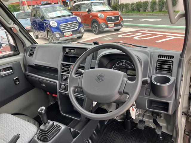 キャリイトラック農繁スペシャル　ＥＴＣ車載器　４ＷＤ　５ＭＴ保証１年間距離無制限付き・車検整備付き・５ＭＴ・４ＷＤ・衝突回避支援・ドラレコ・ＥＴＣ車載器・エアコン・パワーウインドウ（東京都）の中古車