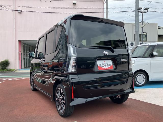 タントカスタムＲＳターボ・両側電動スライドドア・電動パーキングブレーキ・シートヒーター・全周囲カメラ（東京都）の中古車