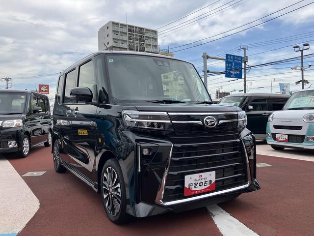 タントカスタムＲＳターボ・両側電動スライドドア・電動パーキングブレーキ・シートヒーター・全周囲カメラ（東京都）の中古車