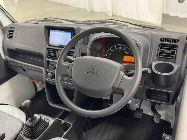 ミニキャブトラックＭ　マニュアル車　ナビゲーション　ＥＴＣ車載器保証１年間距離無制限付き・補償車検整備付き・ナビ・ドラレコ・ＥＴＣ・ＬＥＤヘッドライト・マニュアル車・デジタルインナーミラー・エアコン（東京都）の中古車
