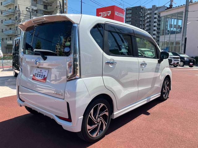 ムーヴカスタム　ＲＳ　ハイパーＳＡIII保証　新車保証・まごころ保証　１年間・走行距離無制限付き（東京都）の中古車