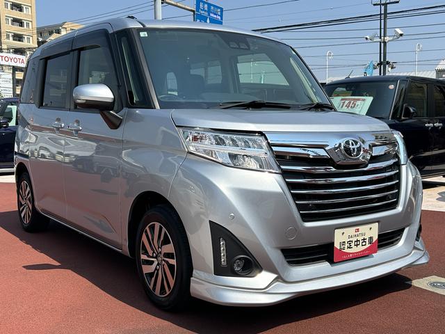 ルーミーカスタムＧフルセグナビ・クルーズコントロール・バックカメラ・両側電動スライドドア・シートヒーター（東京都）の中古車
