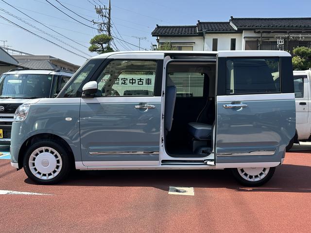 ムーヴキャンバスストライプスＧＣＤステレオ・全周囲カメラ・両側電動スライドドア・シートヒーター（東京都）の中古車
