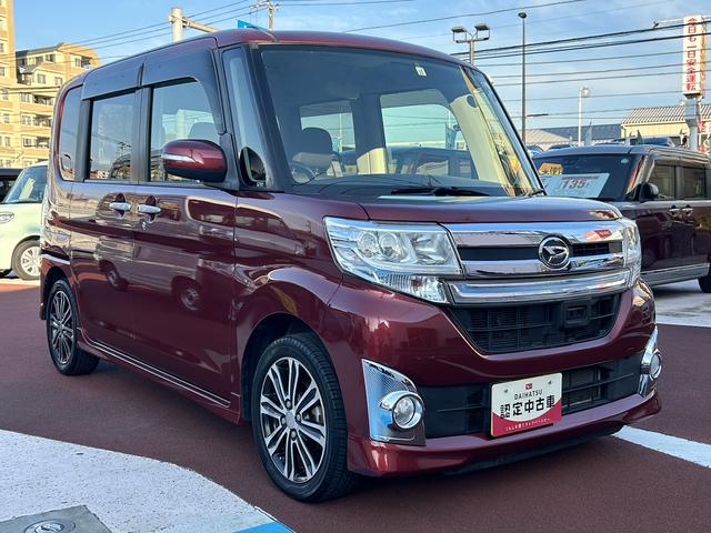 タントカスタムＲＳ　ＳＡフルセグナビ・ドラレコ・ＥＴＣ・バックカメラ・両側電動スライドドア　　　　　　　　　　　　保証　まごころ保証　１年間・走行距離無制限付き（東京都）の中古車