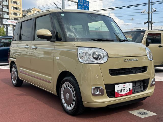 ムーヴキャンバスセオリーＧ全周囲カメラ・両側電動スライドドア・シートヒーター・ホットカップホルダー保証　新車保証・まごころ保証　１年間・走行距離無制限付き（東京都）の中古車