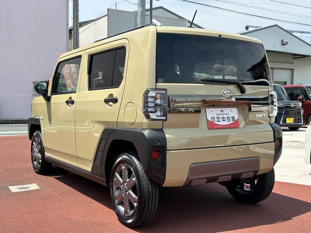 タフトＧ　ダーククロムベンチャークルーズコントロール・全周囲カメラ・ＣＤステレオ保証　新車保証・まごころ保証　１年間・走行距離無制限付き（東京都）の中古車