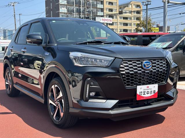 ロッキープレミアムＧ　ＨＥＶ９インチナビ・全周囲カメラ・クルーズコントロール・シートヒーター・電動パーキングブレーキ（東京都）の中古車