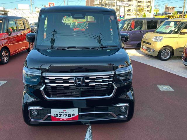 Ｎ−ＢＯＸカスタムターボ純正ナビ・バックカメラ・クルーズコントロール・パドルシフト・シートヒーター（東京都）の中古車