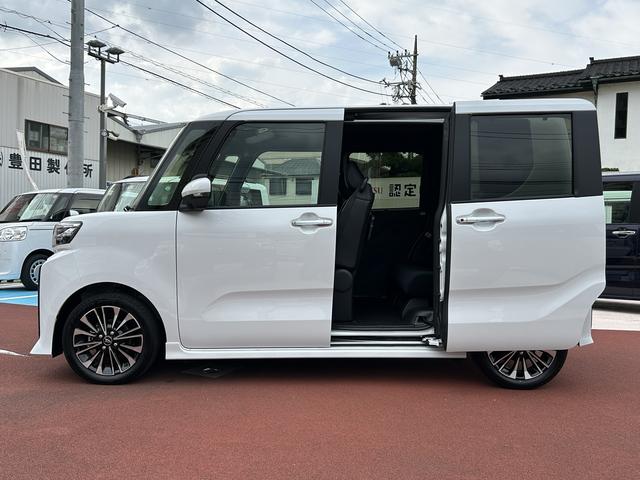 タントカスタムＲＳターボ・全周囲カメラ・両側電動スライドドア・ＣＤステレオ・シートヒーター（東京都）の中古車