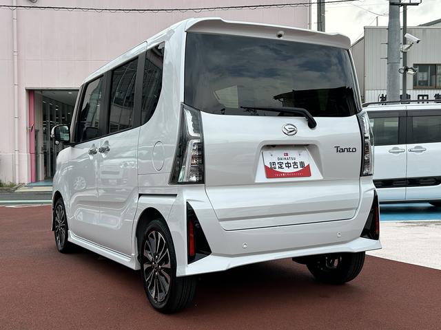 タントカスタムＲＳターボ・全周囲カメラ・両側電動スライドドア・ＣＤステレオ・シートヒーター（東京都）の中古車
