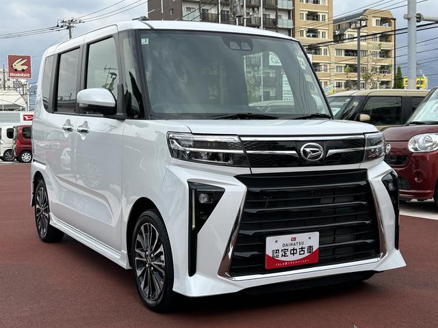 タントカスタムＲＳターボ・全周囲カメラ・両側電動スライドドア・ＣＤステレオ・シートヒーター（東京都）の中古車