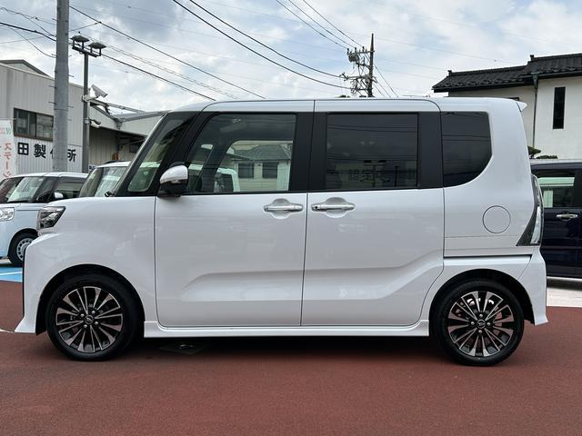 タントカスタムＲＳターボ・全周囲カメラ・両側電動スライドドア・ＣＤステレオ・シートヒーター（東京都）の中古車
