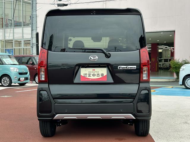 タントファンクロスターボ全周囲カメラ・シートヒーター・両側電動スライドドア（東京都）の中古車