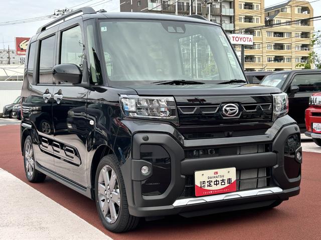 タントファンクロスターボ全周囲カメラ・シートヒーター・両側電動スライドドア（東京都）の中古車