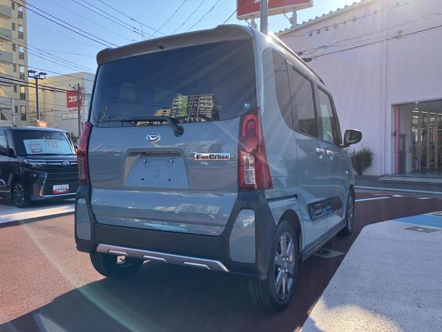 タントファンクロスターボ保証　新車保証・まごころ保証　１年間・走行距離無制限付き（東京都）の中古車