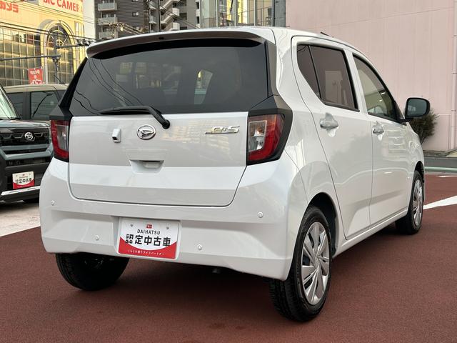 ミライースＸ　ＳＡ３保証　新車保証・まごころ保証　１年間・走行距離無制限付き（東京都）の中古車