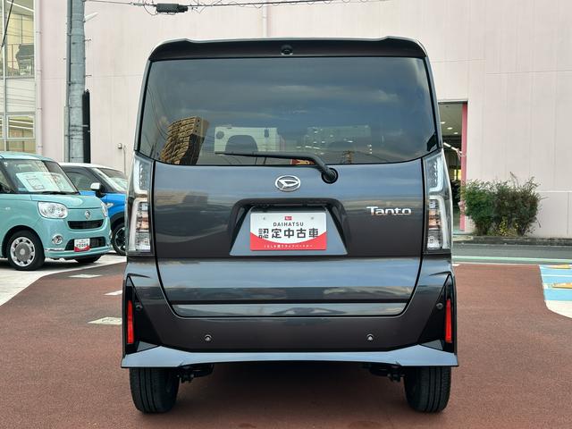 タントカスタムＲＳ保証　新車保証・まごころ保証　１年間・走行距離無制限付き（東京都）の中古車
