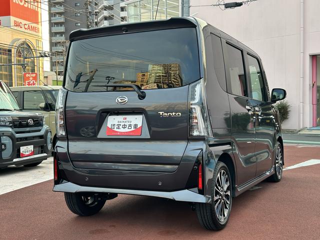 タントカスタムＲＳ保証　新車保証・まごころ保証　１年間・走行距離無制限付き（東京都）の中古車